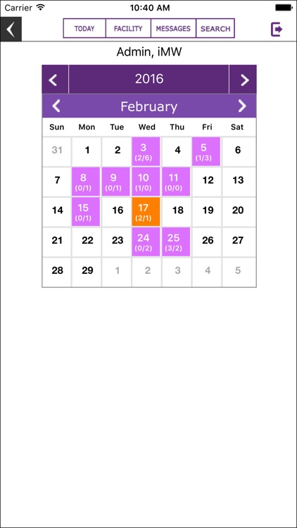 iMW Scheduler App