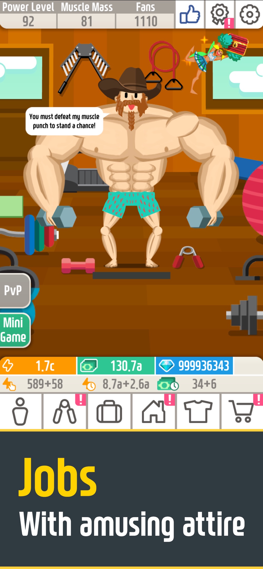 Muscle King 2 hack tool