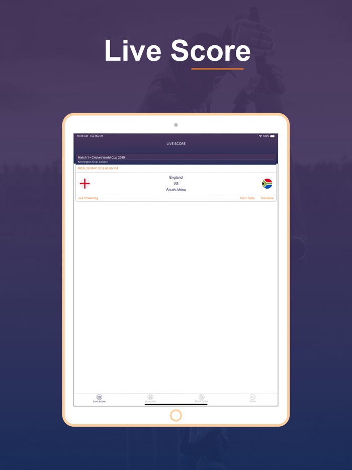 Cricket Live - Score