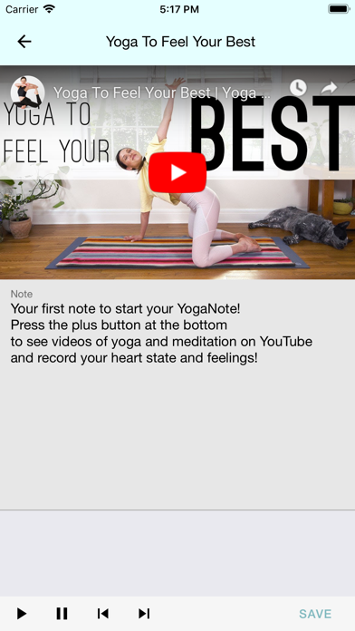 YogaNote(요가노트)-마음 챙김 노트 screenshot 3
