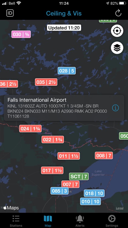 Minimums - METAR/TAF Analysis screenshot-3