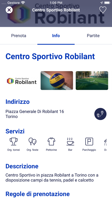 Centro Sportivo Robilant screenshot 2