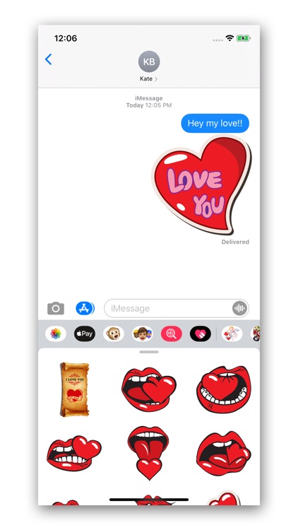 Lovely Valentine's Day Sticker screenshot-3