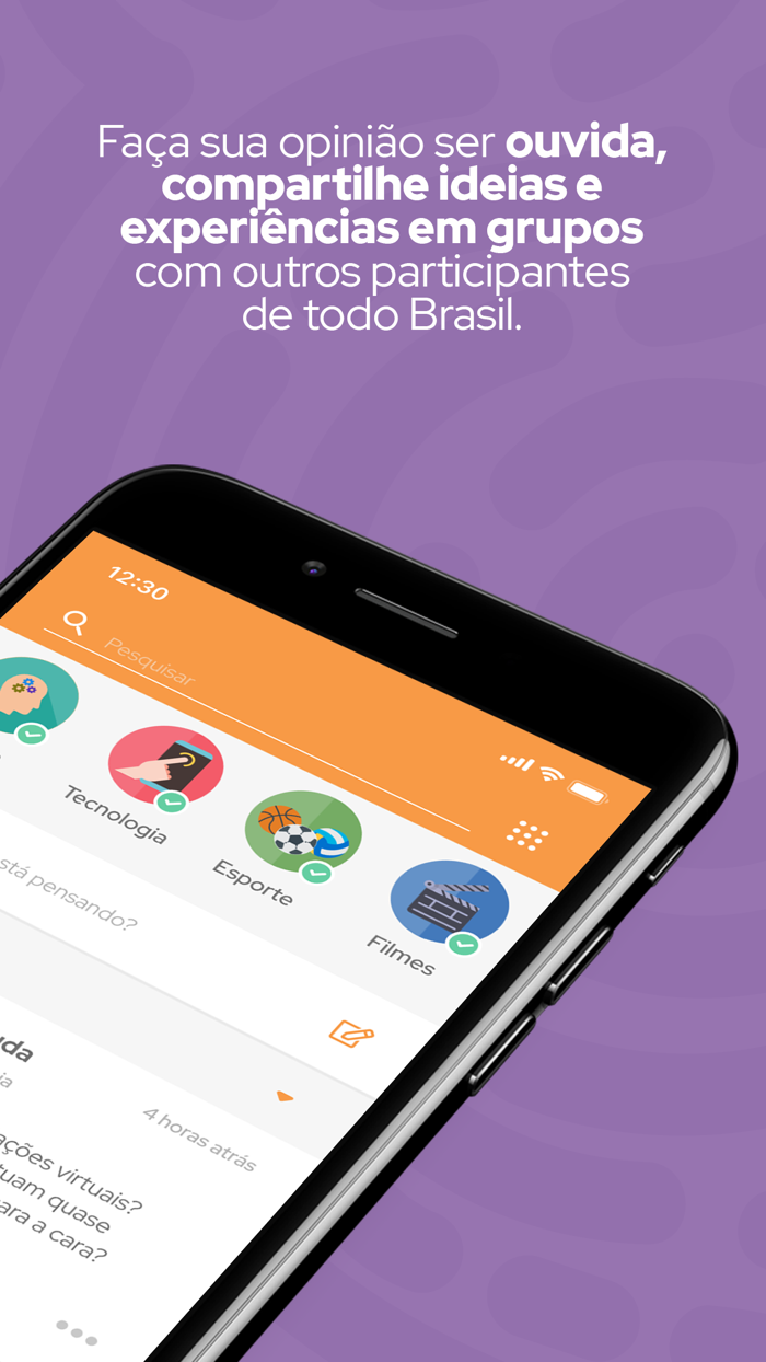 MeSeems - Grupos e Pesquisas