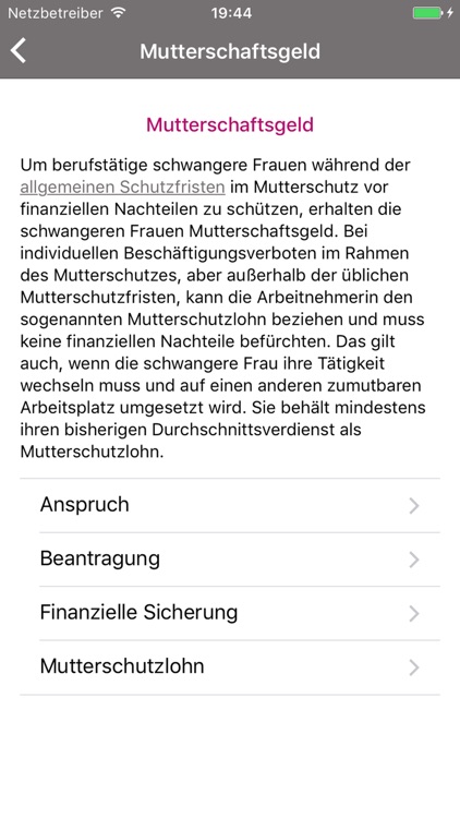 Mutterschutz 2018 screenshot-4