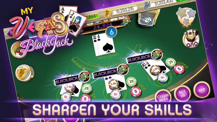 myVEGAS Blackjack – Casino screenshot-0