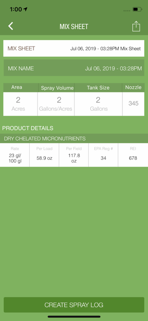 Herbicide Mixing Order Chart