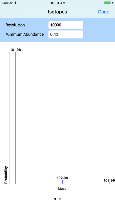 Screenshot #3 pour Accurate Mass Tool
