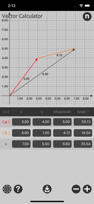 Vector Calculator Plus