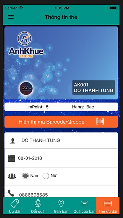 AnhKhue Reward