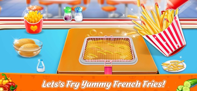 Sandwich & Fries Maker Game