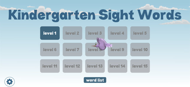 Kindergarten Sight Words Intro(圖1)-速報App