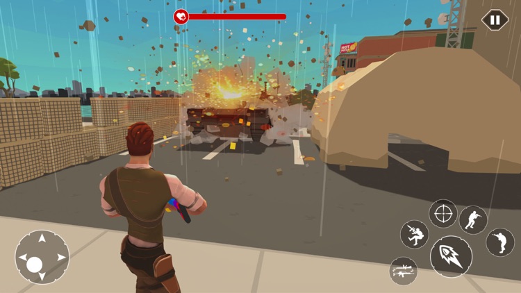 Modern Cover Fire Shooting 3D screenshot-3