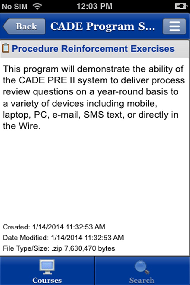 CADE Mobile OnDemand screenshot 4