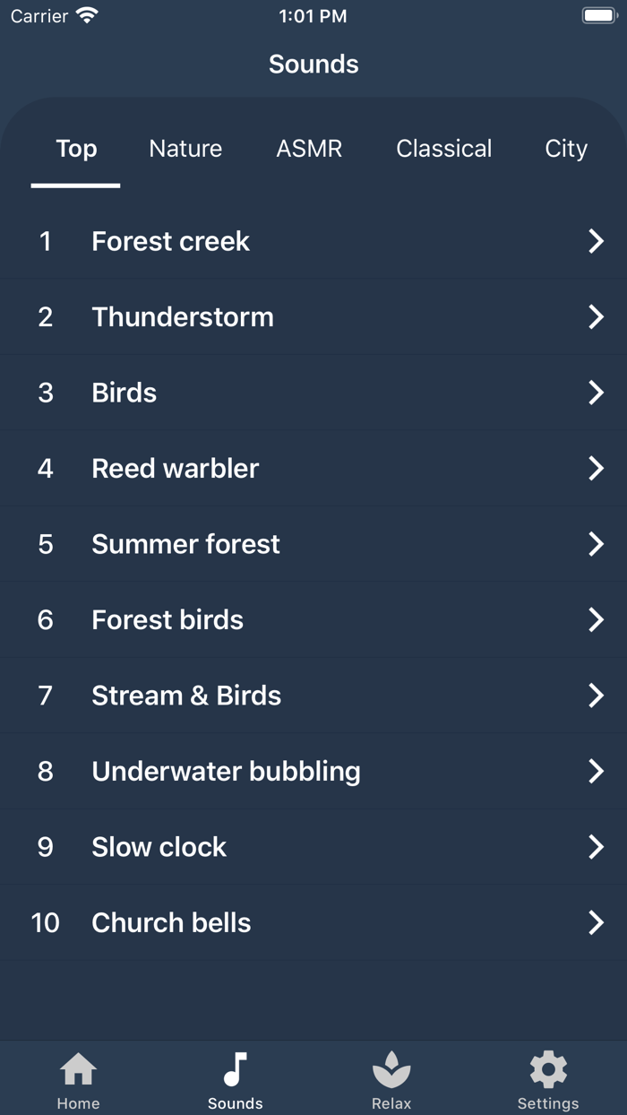 My sleep relax, sounds, dream