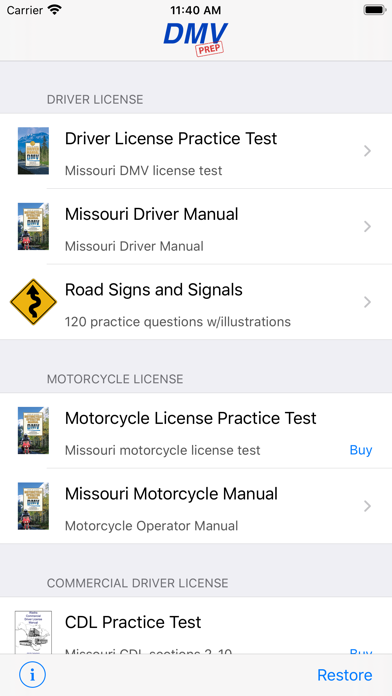 How to cancel & delete Missouri DMV Test Prep from iphone & ipad 1