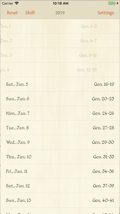 Bible Reading Plan