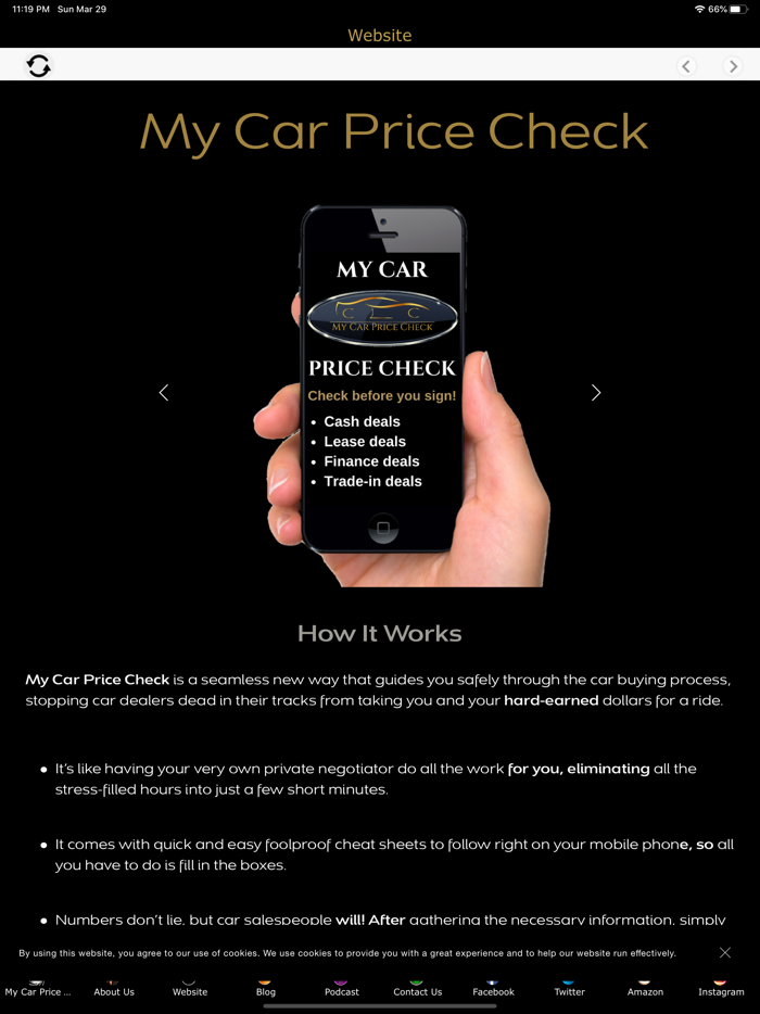 My Car Price Check