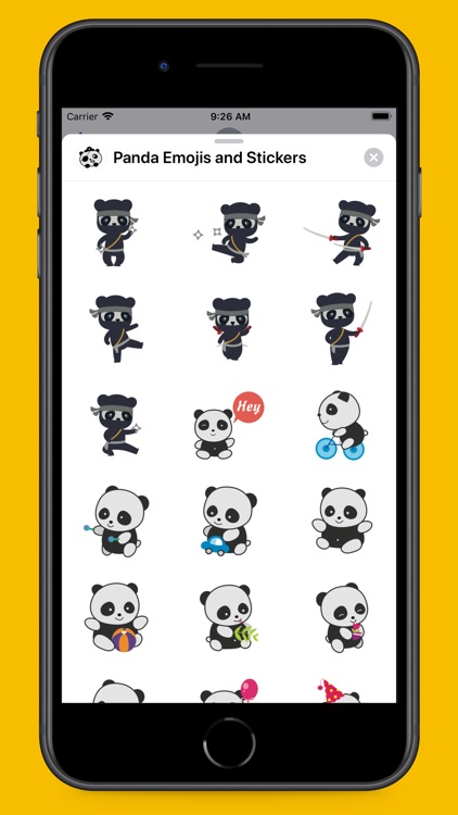 Panda Emojis and Stickers screenshot-5