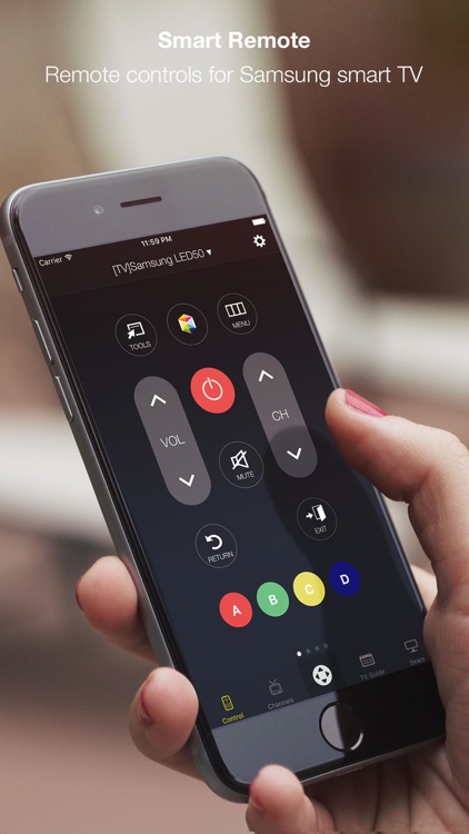 Smart Remote for Samsung TVs screenshot-0