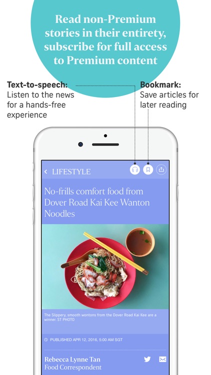 The Straits Times for iPhone