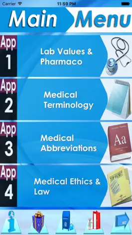 Game screenshot Lab values  pharmaco for NCLEX mod apk