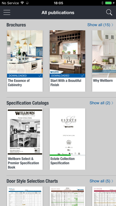 How to cancel & delete Wellborn Cabinet Inc Brochures from iphone & ipad 1