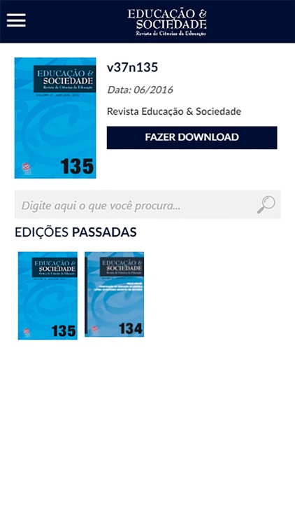 Revista Educação & Sociedade