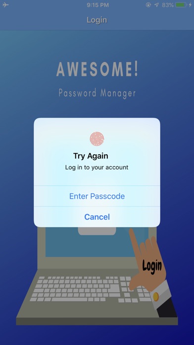 Awesome! Password Manager screenshot 2