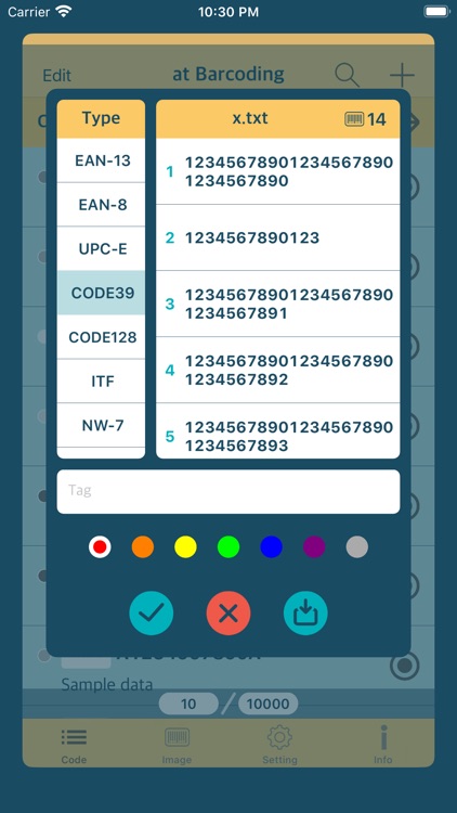 at Barcoding screenshot-3