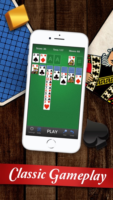 Classic Solitaire Card Game• screenshot 2