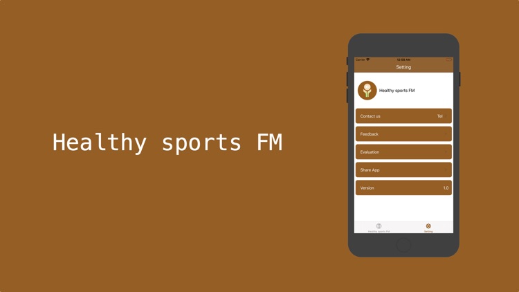 Healthy sports FM