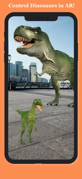 Game screenshot dinosAR -  динозавры в AR mod apk