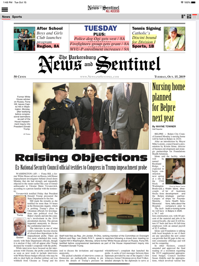 News and Sentinel All-Access