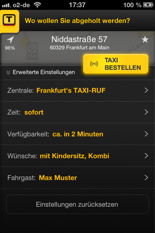 Taxi Deutschland screenshot 4