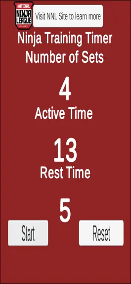 Game screenshot Ninja Training Timer apk