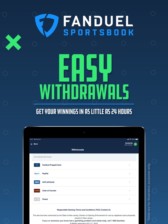 iPad Image of FanDuel Sportsbook & Casino