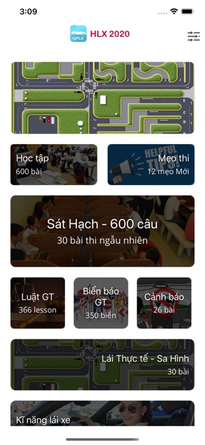 Thi Sát hạch lái xe 600 câu