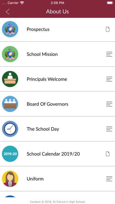 St Patrick's High School Keady screenshot 3