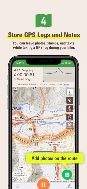 Japan Alps Hiking Map(圖5)-速報App