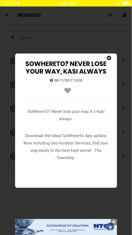 SoWhereTo App