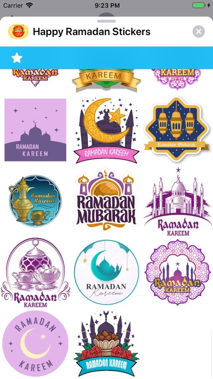 Happy Ramadan Stickers screenshot-8