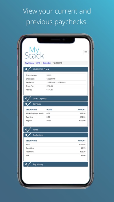 MyStack by ECCA Payroll+ screenshot 2