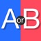 Use AorB to compare, vote and follow anything your heart desires