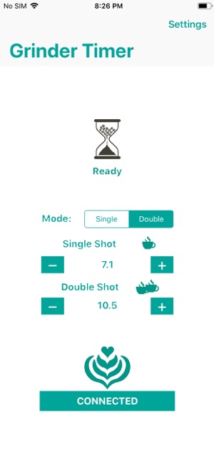 Grinder Timer - Mühlentimer