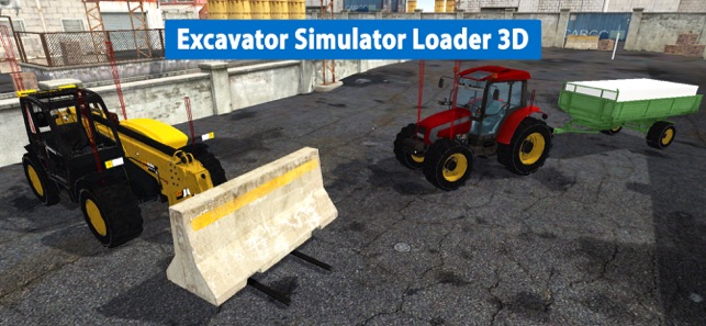 Excavator Simulator Loader 3D