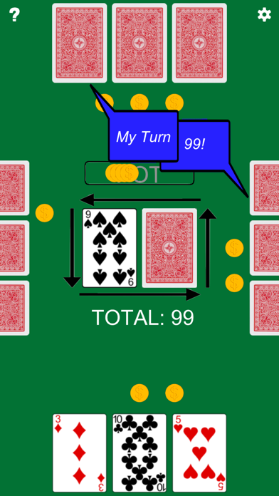 99 Card Game screenshot 3