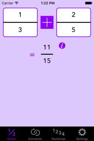 Fraction Help - náhled