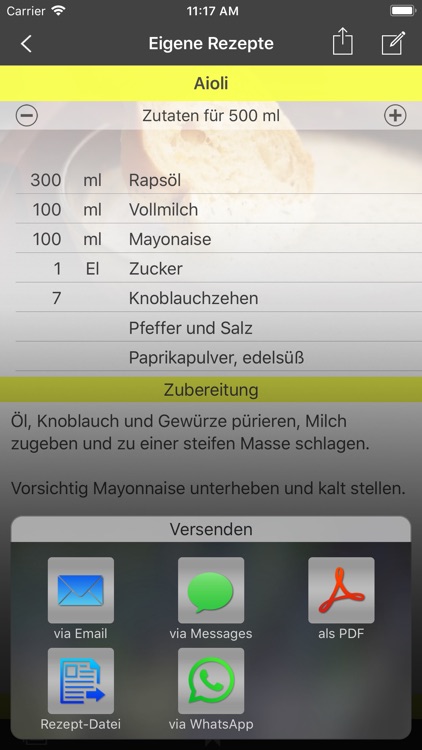 Eigene Rezepte screenshot-4