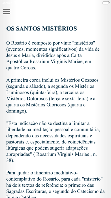 Santo Rosário ASJ screenshot 3